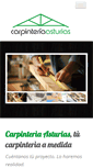 Mobile Screenshot of carpinteriaasturias.com